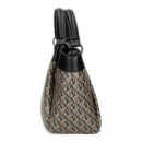 SHOPPING BAG BROWN BASS / BLACK