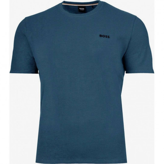 WAFFLE T-SHIRT 10269584 01 OPEN BLUE