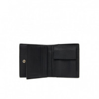 Foil Emboss Ew Trifold W Card Black  CALVIN KLEIN