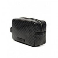 Emblem Aop Coated Dopp Kit Black  CALVIN KLEIN