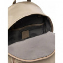 SLEEK ROUND BACKPACK DESERT TAUPE