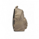 SLEEK ROUND BACKPACK DESERT TAUPE