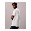 Ss Supima Chest Emb Polo Morel  CALVIN KLEIN