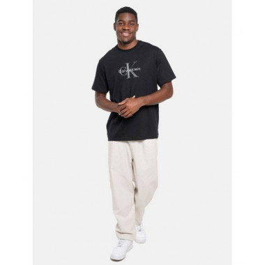 Ss Hero Monologo Tee 20S Black  CALVIN KLEIN