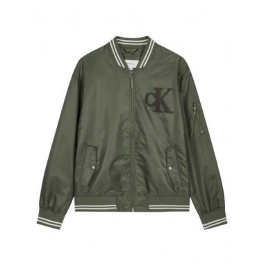 Ls Jeans Tipped Hero Bomber Dusty Olive  CALVIN KLEIN