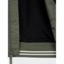 LS JEANS TIPPED HERO BOMBER DUSTY OLIVE