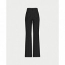 CHRISSY FLARE PANTS JET BLACK A996