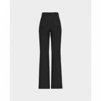 Chrissy Flare Pants Jet Black A996  GUESS