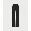 CHRISSY FLARE PANTS JET BLACK A996