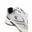 HIKE RUNNER LACEUP MESH MIX MET SILVER/B