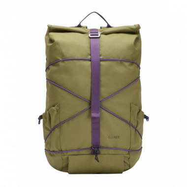 Mochila ELLIKER Dayle Roll Top Backpack 21/25L Khaki