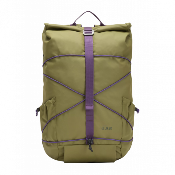Mochila ELLIKER Dayle Roll Top Backpack 21/25L Khaki