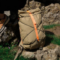 Mochila ELLIKER Dayle Roll Top Backpack 21/25L Navy