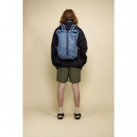 Mochila ELLIKER Dayle Roll Top Backpack 21/25L Steel Blue