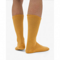 Calcetines COLORFUL STANDARD Active Orgánicos Burned Yellow