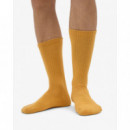 Calcetines COLORFUL STANDARD Active Orgánicos Burned Yellow