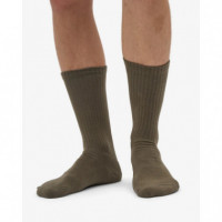 Calcetines COLORFUL STANDARD Active Orgánicos Dusty Olive