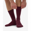 Calcetines COLORFUL STANDARD Active Orgánicos Oxblood Red