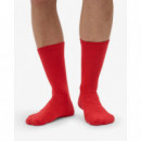 Calcetines COLORFUL STANDARD Active Orgánicos Tangerine Red