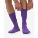 Calcetines COLORFUL STANDARD Active Orgánicos Ultra Violet