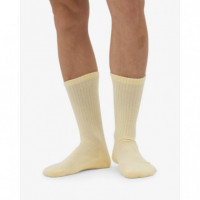 Calcetines COLORFUL STANDARD Active Orgánicos Soft Yellow