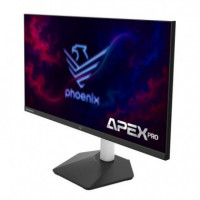 Monitor Gaming PHOENIX Apex Pro 27" 2K QHD 180HZ Ergonomico Multimedia Led HDMI Displayport Black/white