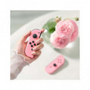 NINTENDO Juego de Mandos Nintendo Switch Joy Con Pair Rosa Pastel Negro