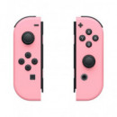 NINTENDO Juego de Mandos Nintendo Switch Joy Con Pair Rosa Pastel Negro
