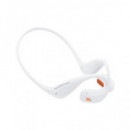 JBL Auricular BLUETOOTH Conduccion de Aire Endurance Pace Blanco con Sujecion 10H,RESISTENTE Al Agua