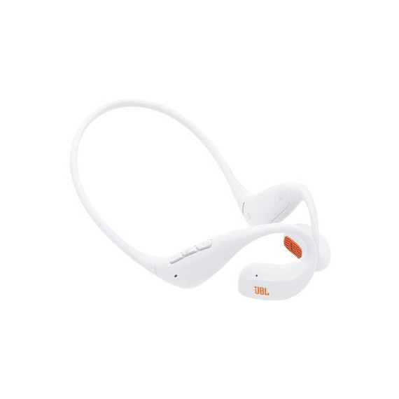 JBL Auricular BLUETOOTH Conduccion de Aire Endurance Pace Blanco con Sujecion 10H,RESISTENTE Al Agua