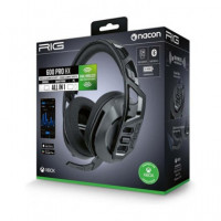 Nacon Auricular de Casco Gaming BLUETOOTH 600 Pro Hx Rig Xbox,pc,tablet Negro  LALO