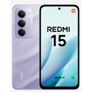XIAOMI Telefono Movil Redmi 15 Purpura 6.9" 8Gb 256Gb,50Mp