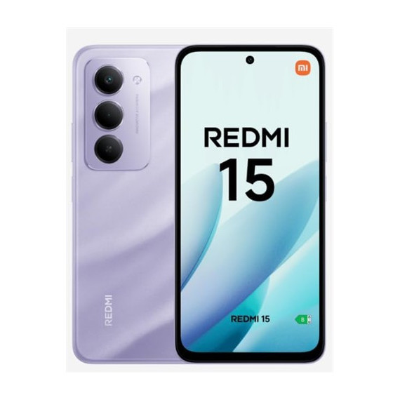 XIAOMI Telefono Movil Redmi 15 Purpura 6.9" 8Gb 256Gb,50Mp