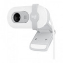 LOGITECH Webcam BRIO 100 Blanco Full HD
