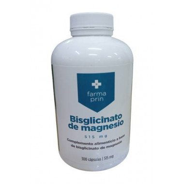 FARMAPRIN BISGLICINATO DE MAGNESIO 515MG 300 CAP