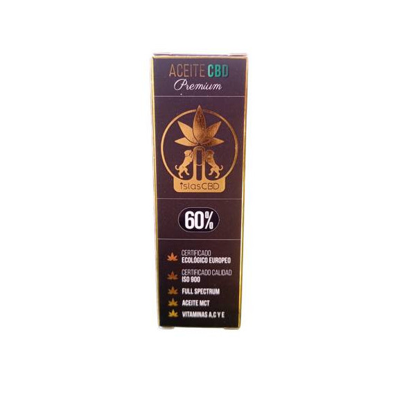 ISLAS CBD ACEITE CBD 60% PREMIUM