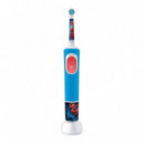 Cepillo Dental Oral-b Pro Kids 3 Spiderman Azul BRAUN