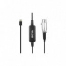 Adaptador de XLR a Lightning Boya