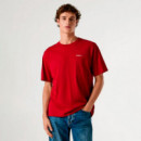 Camiseta logo estampado fit regular