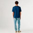 Camiseta logo estampado fit regular