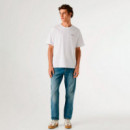 Camiseta logo estampado fit regular