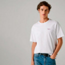 Camiseta logo estampado fit regular