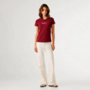 Camiseta logo estampado fit slim