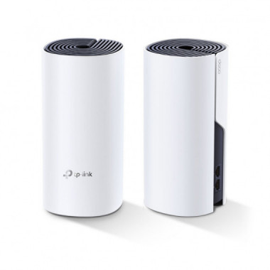 TP-LINK SISTEMA WIFI MESH PARA TODA LA CASA AC1200 + AV1000 DECO P9 (2-PACK)