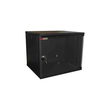 ARMARIO RACK 19" 6U 540x450x310 MM PUERTA CRISTAL P