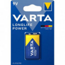 VARTA PILA LONGLIFE 6LR61 9V