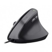 Ratón Vertical Óptico Trust Bayo II USB-A Negro