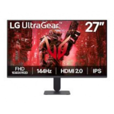 Monitor LG 27'' UltraGear IPS FHD 144Hz (27G411A-B)