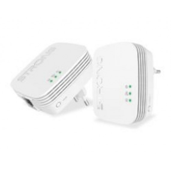Kit Adaptadores Powerline Strong 1000Mbps Duo Mini