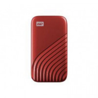 Wd My Passport Ssd 2TB Usb-c Rojo  WESTERN DIGITAL